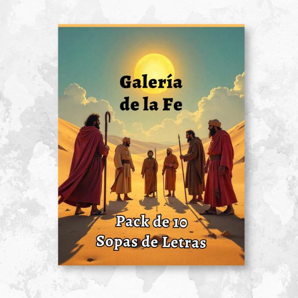 Portada Pack 10 Sopas de Letras Galería de la Fe